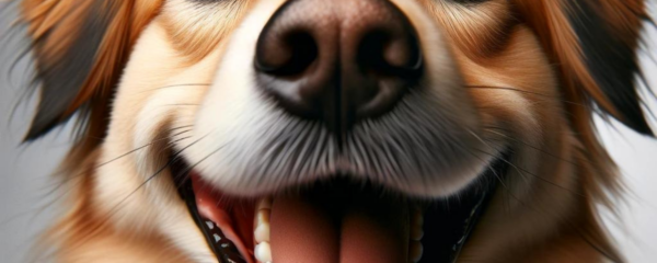 boutons langue chien